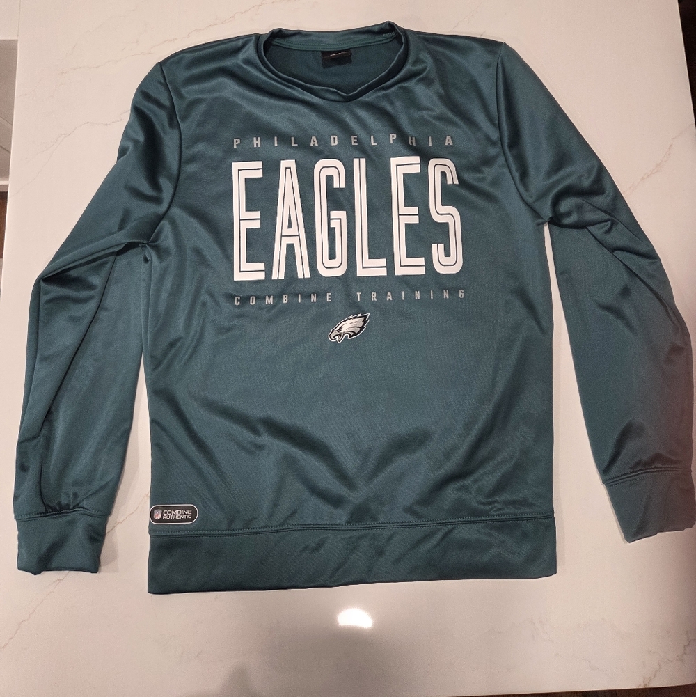 NFL Philadelphia Eagles Teal Crewneck Sweatshirt